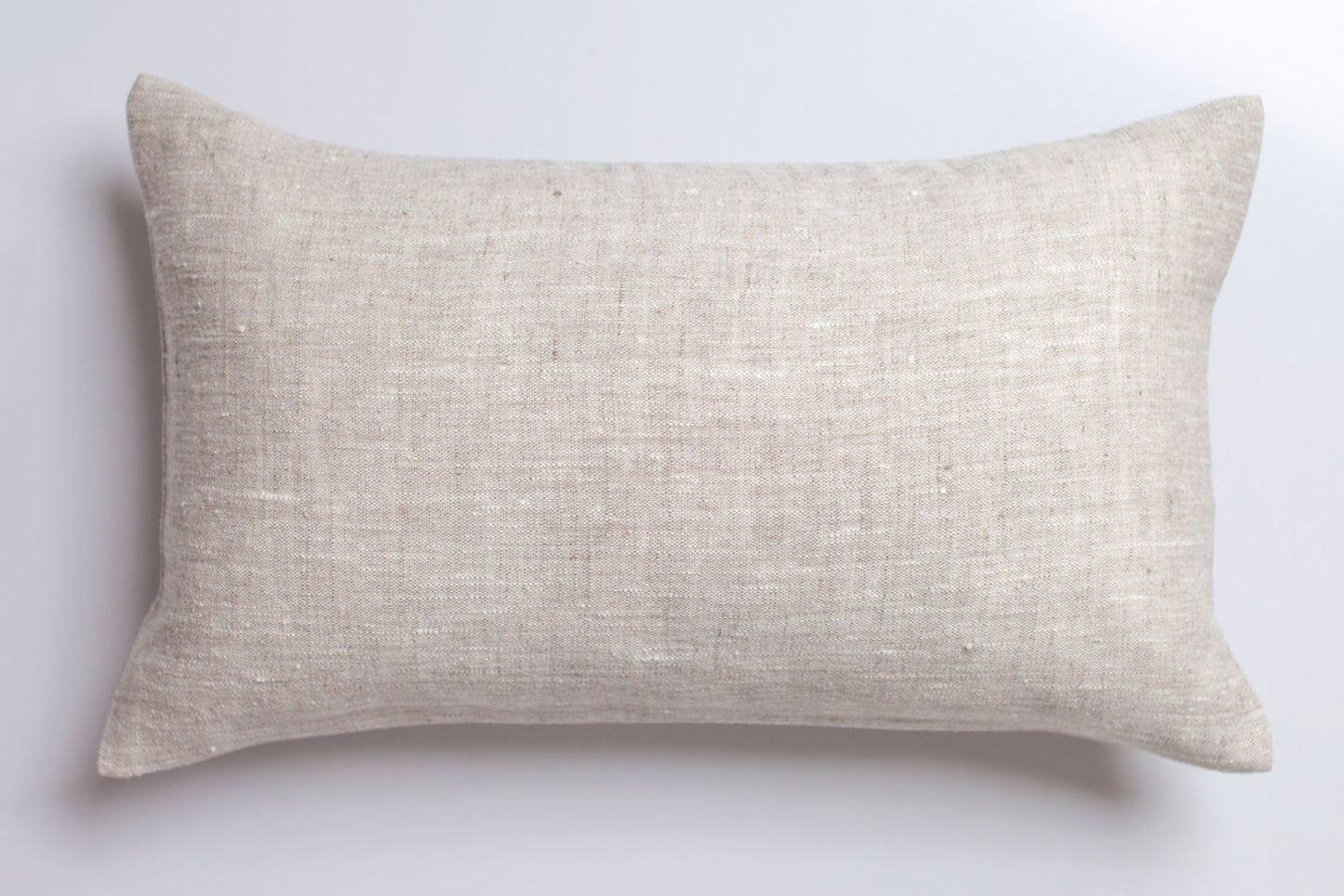 Light natural linen pillow cover